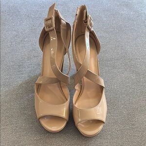 Limelight Nude Patent Leather Women's Heels